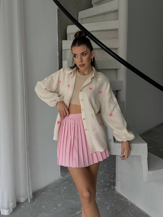Blouse Love - Beige